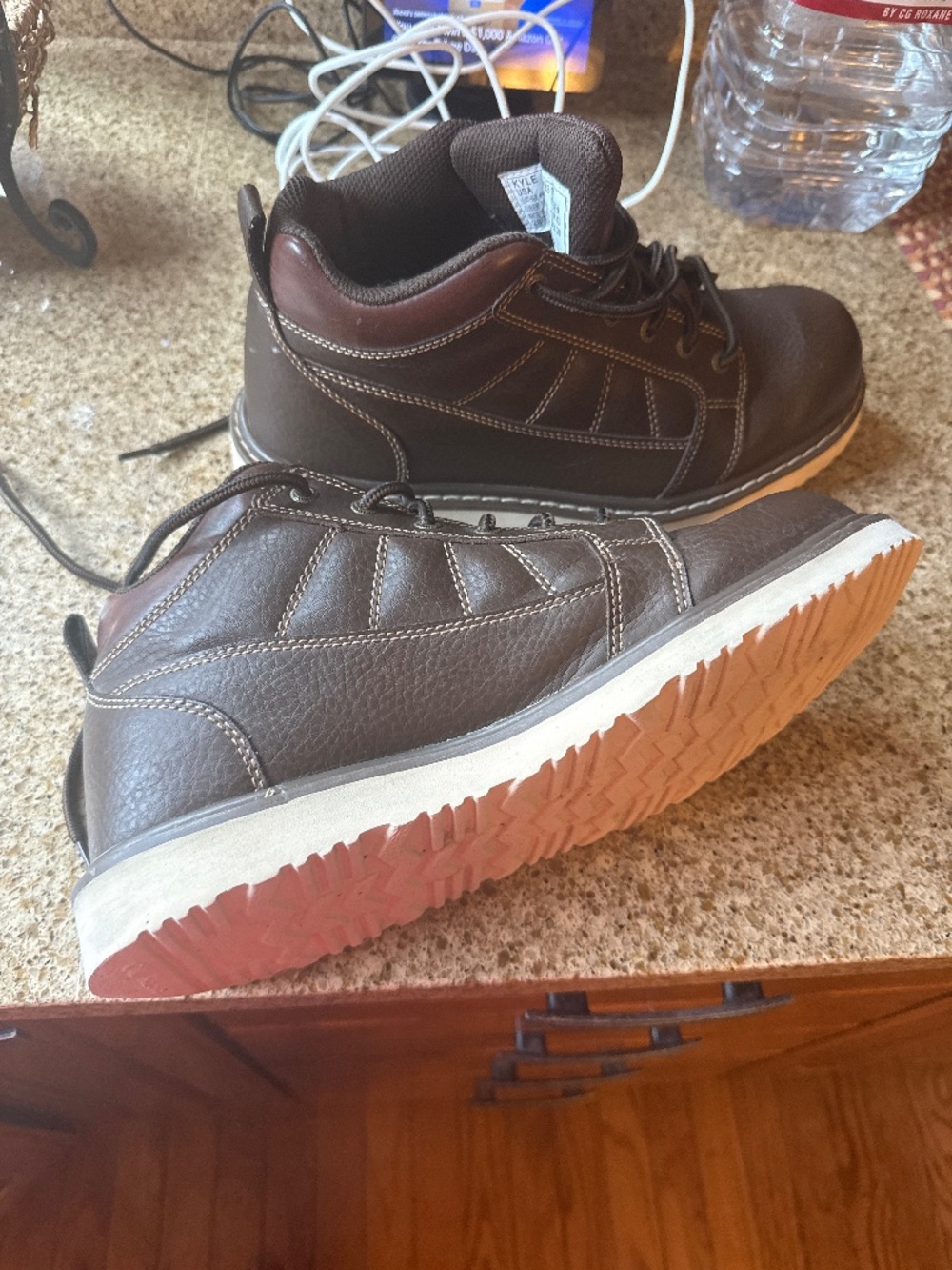 Mens leather boot